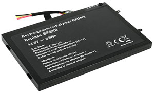 Dell PT6V8 PC Portable Batterie